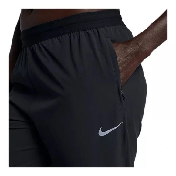 Nike  Women's Essential Running Pants, Black, size Large - Picture 5 of 16